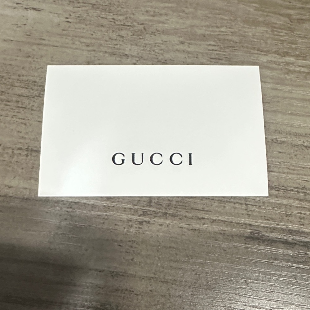EUC Gucci Round Black and Grey Sunglasses (GG0024S 009) - Picture 12 of 15
